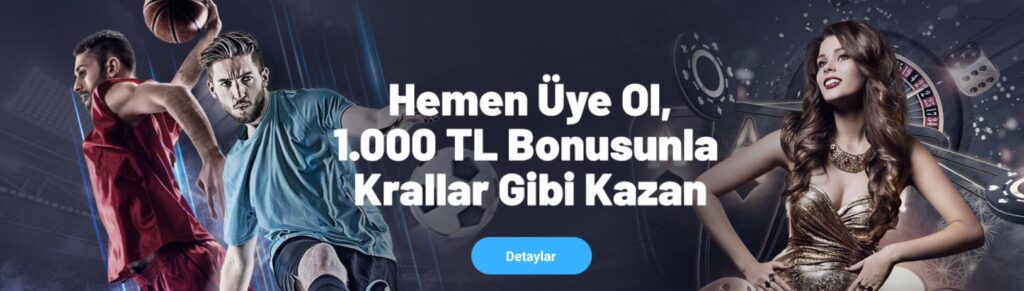 Rexbet 1000 TL Hoşgeldin Bonusu